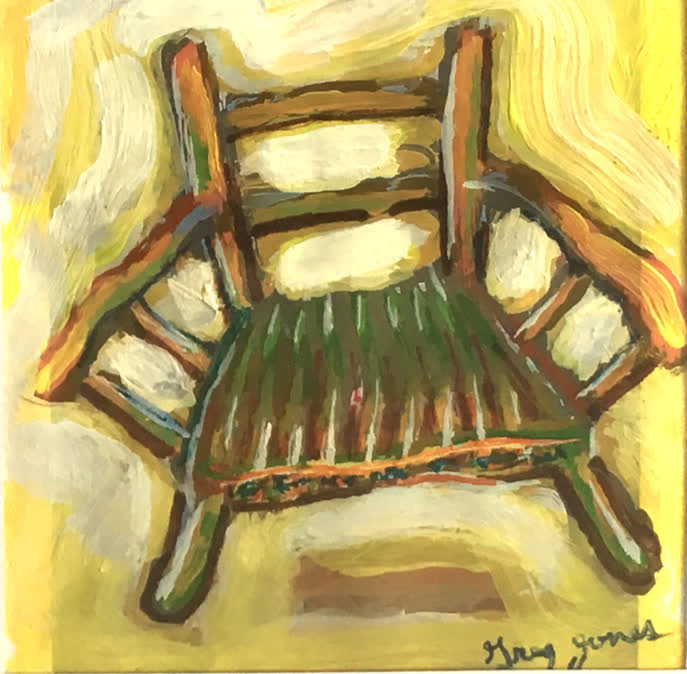 Tiny Dancing Chair in Yellow