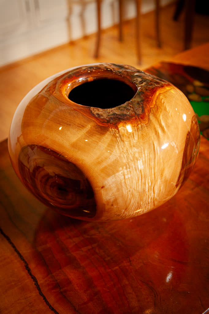 Wood Vase by John Williams